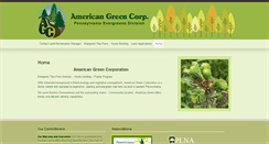 Desktop Screenshot of americangreencorporation.com